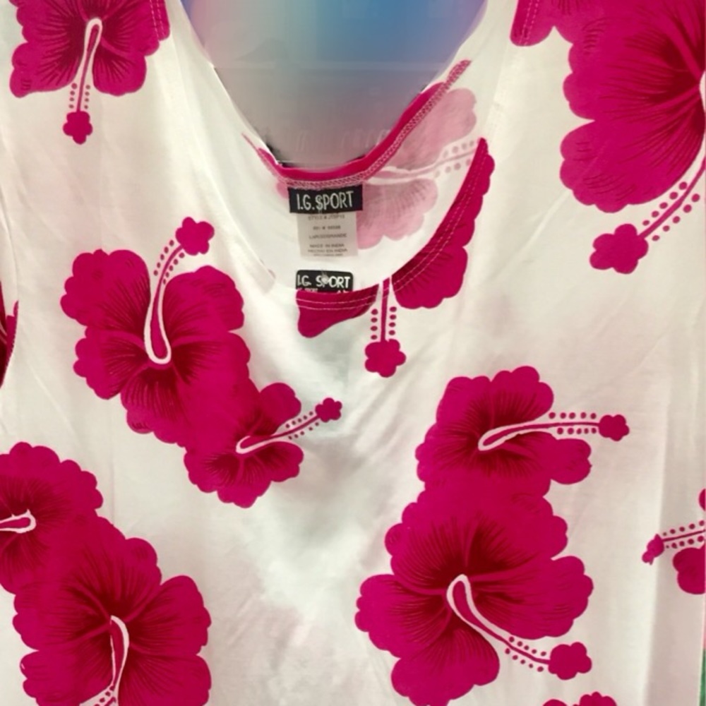 Pink Hibiscus Dress